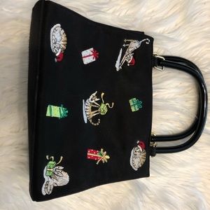 Black cat Christmas bag